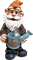 Gnome Jardin:) - ilmainen png animoitu GIF