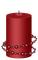 RED-CANDLE-MINOU52 - ilmainen png animoitu GIF