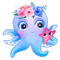 Y.A.M._Summer octopus - darmowe png animowany gif