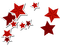 Red stars deco - ücretsiz png animasyonlu GIF
