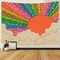 Rainbow Wall Hanging Background - bezmaksas png animēts GIF