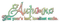 soave text autumn deco pink green yellow - 免费PNG 动画 GIF