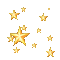 gold stars gif deco etoile dore