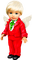 Angel.White.Red.Green - PNG gratuit GIF animé