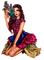 loly33 femme carnaval - 免费PNG 动画 GIF
