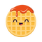 funny waffle - png gratis GIF animado