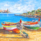 soave background animated summer vintage beach - Free animated GIF Animated GIF