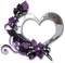 Kaz_Creations Deco Frames Frame Heart Love Flowers - безплатен png анимиран GIF