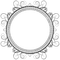 kikkapink deco scrap gothic circle frame - gratis png animeret GIF