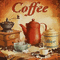 soave background animated vintage coffee text