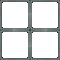 Grey, black shrinking frames gif - Besplatni animirani GIF animirani GIF