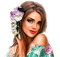 summer woman by nataliplus - gratis png animeret GIF