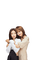 JENNIE & LISA ●[-Poyita-]● - бесплатно png анимированный гифка