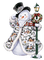 Kaz_Creations Snowman Snowmen - gratis png animerad GIF
