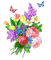 kikkapink spring butterflies flowers butterfly - Free PNG Animated GIF