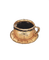 Tasse Kaffee - PNG gratuit GIF animé
