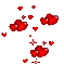 red heart - Nemokamas animacinis gif animuotas GIF