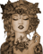 Y.A.M._Art Fantasy woman girl Sepia - gratis png geanimeerde GIF