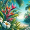 Background - Tropical - PNG gratuit GIF animé