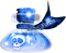 soave deco halloween potion blue - PNG gratuit GIF animé