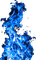 Kaz_Creations Blue Fire Flames - бесплатно png анимированный гифка