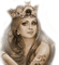 Y.A.M._Fantasy woman sepia - Free PNG Animated GIF