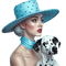 frau woman femme, dog, hund - zadarmo png animovaný GIF