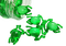 frog bath oil beads - bezmaksas png animēts GIF