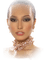 soave woman face fashion pink beige - Free PNG Animated GIF