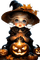 loly33 sorcière halloween - kostenlos png Animiertes GIF