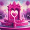 Pink Water Fountain - gratis png animeret GIF