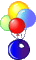 ballon O - Бесплатный анимированный гифка анимированный гифка
