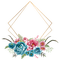 kikkapink floral frame