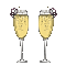Champagne.gif.Brindis.Toast.Victoriabea - Animovaný GIF zadarmo animovaný GIF