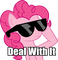 pinky pie deal with it - Free PNG Animated GIF