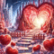 sm3 hearts valentine animated gif red - GIF animé gratuit GIF animé