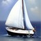 Boat at Sea - бесплатно png анимированный гифка