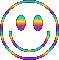 rainbow smile - GIF animate gratis GIF animata