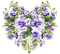 kikkapink heart flowers deco - ücretsiz png animasyonlu GIF