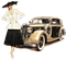 Lady vintage... - Free PNG Animated GIF