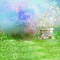 dolceluna animated background fantasy spring - Free animated GIF Animated GIF