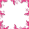 Snowflakes.Branches.Frame.Pink - png gratuito GIF animata