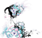 femme avec fleur.Cheyenne63 - png gratuito GIF animata
