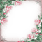 soave frame vintage flowers rose corner pink green - безплатен png анимиран GIF