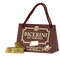 Chocolate Brown Gold Bag - Bogusia - фрее пнг анимирани ГИФ