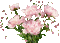 Fleurs.Flowers-Pink.Bouquet.Victoriabea - GIF animé gratuit GIF animé