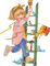 Kaz_Creations Baby Enfant Child Girl Ladder Kids - PNG gratuit GIF animé
