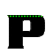 Kaz_Creations Alphabets Green  Letter P - Darmowy animowany GIF animowany gif