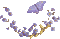 papillon violet - Darmowy animowany GIF animowany gif