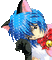 Catgirl Rei - Δωρεάν κινούμενο GIF κινούμενο GIF